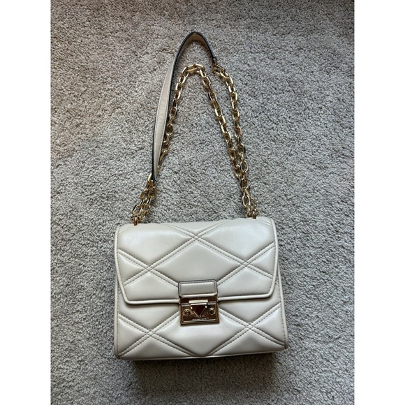 Michael Handbags - MICHAEL KORS SERENA MEDIUM FLAP CONVERTIBLE SHOULDER-CROSSBODY BAG